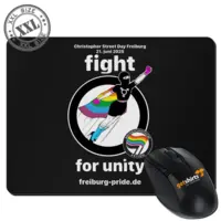 Motiv: XXL Mousepad - Fight for Unity (Motto 2025) - bestimme auf Wunsch Details wie Produkt, Grösse, Farbe und Position selbst ! Motiv: XXL Mousepad - Fight for Unity (Motto 2025)