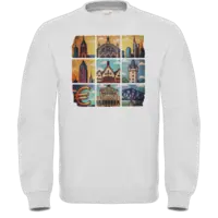 Motiv: Sweatshirt FAIR WEAR - Frankfurt my love - bestimme auf Wunsch Details wie Produkt, Grösse, Farbe und Position selbst ! Motiv: Sweatshirt FAIR WEAR - Frankfurt my love