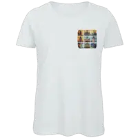 Motiv: Organic T-Shirt tailiert - Frankfurt my love - bestimme auf Wunsch Details wie Produkt, Grösse, Farbe und Position selbst ! Motiv: Organic T-Shirt tailiert - Frankfurt my love