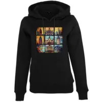 Motiv: Womens Heavy Hoody - Frankfurt my love - bestimme auf Wunsch Details wie Produkt, Grösse, Farbe und Position selbst ! Motiv: Womens Heavy Hoody - Frankfurt my love