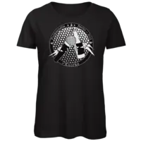 Motiv: Organic T-Shirt tailiert - Punkappella - bestimme auf Wunsch Details wie Produkt, Grösse, Farbe und Position selbst ! Motiv: Organic T-Shirt tailiert - Punkappella