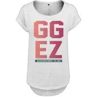 Motiv: Ladies Long Slub Tee - GG EZ Pink - bestimme auf Wunsch Details wie Produkt, Grösse, Farbe und Position selbst ! Motiv: Ladies Long Slub Tee - GG EZ Pink