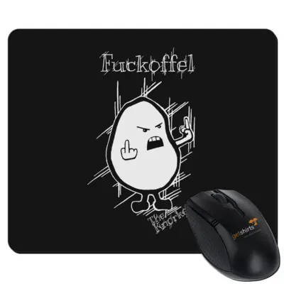 Motiv: Mousepad Textil - Fuckoffel 