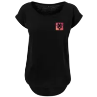 Motiv: Ladies Long Slub Tee - Pinkish Fade - bestimme auf Wunsch Details wie Produkt, Grösse, Farbe und Position selbst ! Motiv: Ladies Long Slub Tee - Pinkish Fade