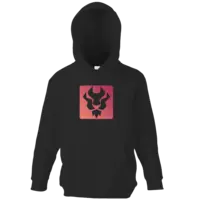 Motiv: Kids Hooded Sweat - Pinkish Fade - bestimme auf Wunsch Details wie Produkt, Grösse, Farbe und Position selbst ! Motiv: Kids Hooded Sweat - Pinkish Fade