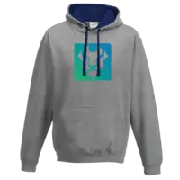 Motiv: Two-Tone Hoodie - Greenish Fade  