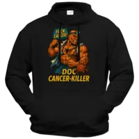 Motiv: Hoodie Premium FAIR WEAR - Doc Cancer-Killer - bestimme auf Wunsch Details wie Produkt, Grösse, Farbe und Position selbst ! Motiv: Hoodie Premium FAIR WEAR - Doc Cancer-Killer