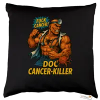 Motiv: Kissen Baumwolle - Doc Cancer-Killer - bestimme auf Wunsch Details wie Produkt, Grösse, Farbe und Position selbst ! Motiv: Kissen Baumwolle - Doc Cancer-Killer