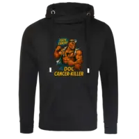 Motiv: Cross Neck Hoodie - Doc Cancer-Killer - bestimme auf Wunsch Details wie Produkt, Grösse, Farbe und Position selbst ! Motiv: Cross Neck Hoodie - Doc Cancer-Killer