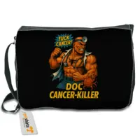 Motiv: Schultertasche - Doc Cancer-Killer - bestimme auf Wunsch Details wie Produkt, Grösse, Farbe und Position selbst ! Motiv: Schultertasche - Doc Cancer-Killer