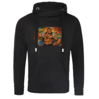Motiv: Cross Neck Hoodie - KRAKK ! 