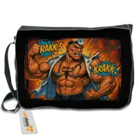 Motiv: Schultertasche - KRAKK ! 
