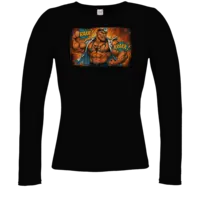 Motiv: Longsleeve Damen Organic - KRAKK ! - bestimme auf Wunsch Details wie Produkt, Grösse, Farbe und Position selbst ! Motiv: Longsleeve Damen Organic - KRAKK !