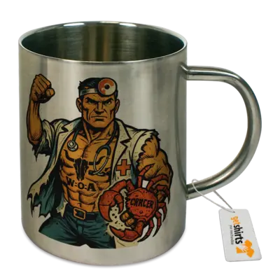 Motiv: Tasse Edelstahl - WOA against Cancer 