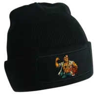 Motiv: Patch Beanie  - WOA against Cancer 