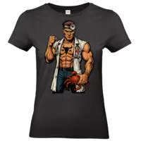 Motiv: T-Shirt Damen Premium FAIR WEAR - WOA Cancer fighter - bestimme auf Wunsch Details wie Produkt, Grösse, Farbe und Position selbst ! Motiv: T-Shirt Damen Premium FAIR WEAR - WOA Cancer fighter