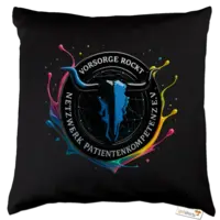 Motiv: Kissen Baumwolle - Vorsorge rockt ! Splash - bestimme auf Wunsch Details wie Produkt, Grösse, Farbe und Position selbst ! Motiv: Kissen Baumwolle - Vorsorge rockt ! Splash