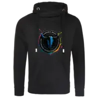 Motiv: Cross Neck Hoodie - Vorsorge rockt ! Splash - bestimme auf Wunsch Details wie Produkt, Grösse, Farbe und Position selbst ! Motiv: Cross Neck Hoodie - Vorsorge rockt ! Splash