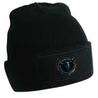 Motiv: Patch Beanie - Vorsorge rockt ! Splash - bestimme auf Wunsch Details wie Produkt, Grösse, Farbe und Position selbst ! Motiv: Patch Beanie - Vorsorge rockt ! Splash