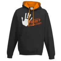 Motiv: Two-Tone Hoodie - Kampagnenmotiv #gehtsnochkarlsruhe - bestimme auf Wunsch Details wie Produkt, Grösse, Farbe und Position selbst ! Motiv: Two-Tone Hoodie - Kampagnenmotiv #gehtsnochkarlsruhe