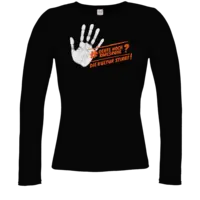 Motiv: Longsleeve Damen Organic - Kampagnenmotiv #gehtsnochkarlsruhe - bestimme auf Wunsch Details wie Produkt, Grösse, Farbe und Position selbst ! Motiv: Longsleeve Damen Organic - Kampagnenmotiv #gehtsnochkarlsruhe