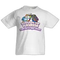 Motiv: Kids T-Shirt Premium FAIR WEAR - Pummeleinhorn - Schulkind 1. Klasse - bestimme auf Wunsch Details wie Produkt, Grösse, Farbe und Position selbst ! Motiv: Kids T-Shirt Premium FAIR WEAR - Pummeleinhorn - Schulkind 1. Klasse
