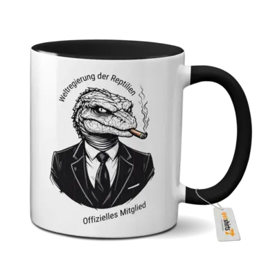 Motiv: Tasse farbig - Reptil 