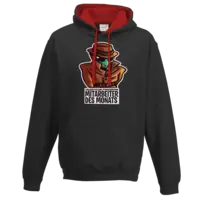 Motiv: Two-Tone Hoodie - Galaktische Föderation - bestimme auf Wunsch Details wie Produkt, Grösse, Farbe und Position selbst ! Motiv: Two-Tone Hoodie - Galaktische Föderation