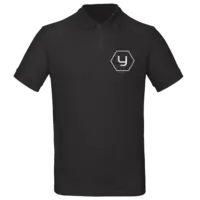 Motiv: B&C Inspire Polo /Men_° - by yooliety ® | Wabe - bestimme auf Wunsch Details wie Produkt, Grösse, Farbe und Position selbst ! Motiv: B&C Inspire Polo /Men_° - by yooliety ® | Wabe