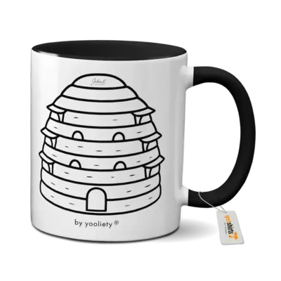 Motiv: Tasse farbig - by yooliety ® | Bienenkorb 