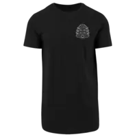 Motiv: Shaped Long Tee - by yooliety ® | Bienenkorb - bestimme auf Wunsch Details wie Produkt, Grösse, Farbe und Position selbst ! Motiv: Shaped Long Tee - by yooliety ® | Bienenkorb