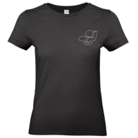 Motiv: T-Shirt Damen Premium FAIR WEAR - by yooliety ® | Sessel - bestimme auf Wunsch Details wie Produkt, Grösse, Farbe und Position selbst ! Motiv: T-Shirt Damen Premium FAIR WEAR - by yooliety ® | Sessel
