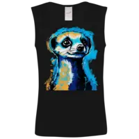 Motiv: Athletic Vest FAIR WEAR - Erdmännchen Pop-Art 