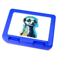 Motiv: Brotzeitbox - Erdmännchen Pop-Art 