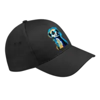 Motiv: 5 Panel Cap Curved Basic - Erdmännchen Pop-Art 