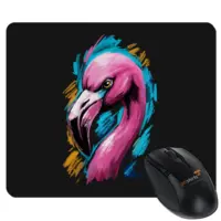 Motiv: Mousepad Textil - Flamingo Pop-Art 