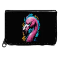 Motiv: Geldboerse - Flamingo Pop-Art 