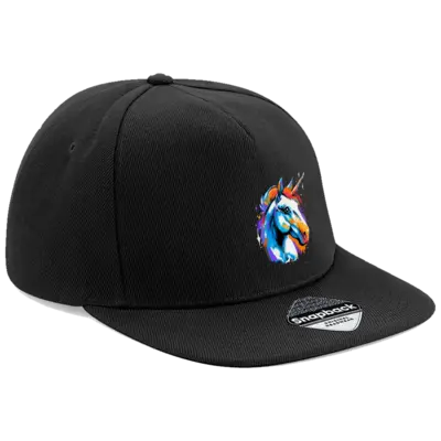 Motiv: Flatpeak Cap - Einhorn Pop-Art 