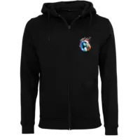 Motiv: Heavy Zip-Hoodie - Einhorn Pop-Art 