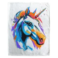 Motiv: Handtuch Fullprint - Einhorn Pop-Art 