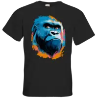 Motiv: T-Shirt Premium - Gorilla Pop-Art 