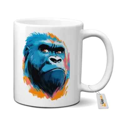 Motiv: Tasse - Gorilla Pop-Art 