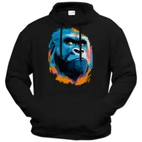 Motiv: Hoodie Premium FAIR WEAR - Gorilla Pop-Art 