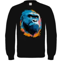 Motiv: Sweatshirt FAIR WEAR - Gorilla Pop-Art 