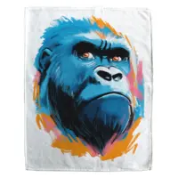 Motiv: Handtuch Fullprint - Gorilla Pop-Art 