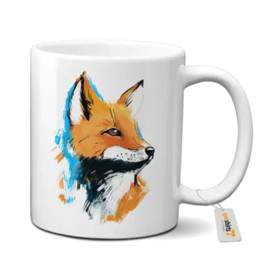 Motiv: Tasse - Fuchs Pop-Art 