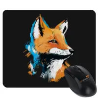 Motiv: Mousepad Textil - Fuchs Pop-Art 