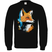 Motiv: Sweatshirt FAIR WEAR - Fuchs Pop-Art 