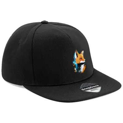 Motiv: Flatpeak Cap - Fuchs Pop-Art 