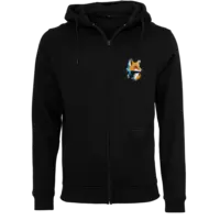 Motiv: Heavy Zip-Hoodie - Fuchs Pop-Art 